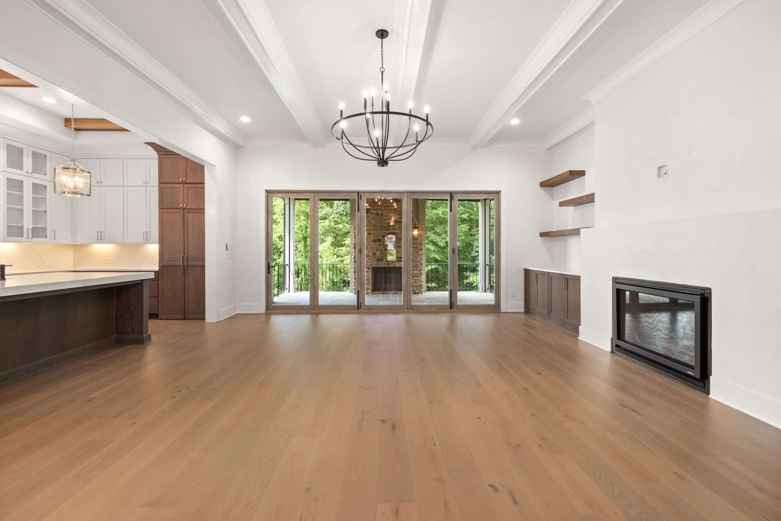 Newly renovated modern interior